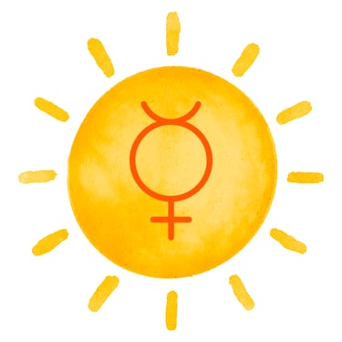 Mercury Cazimi Education logo