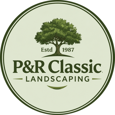 P&R Classic Landscaping logo