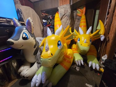 Our newest family members, Colby and Cheddar.. Cheese Dragons