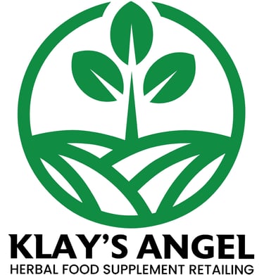 KLAY'S ANGEL HERBAL FOOD SUPPLEMENT RETAILING logo