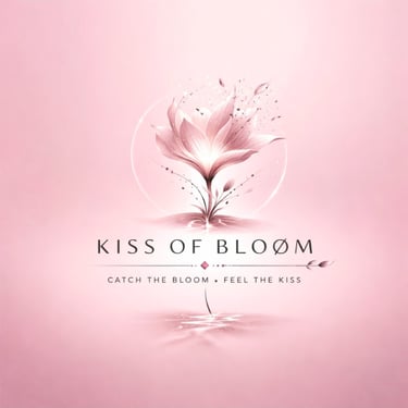 Kiss of bloom logo