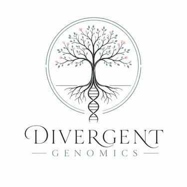 Divergent Genomics by Neurotopia logo