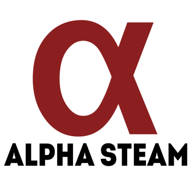 Alpha Steam logo