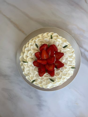 gateau fraise lille fraisier