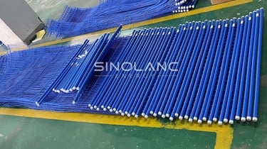 capillary tube mats for radiant heating and cooling systems in Sinolanc factory
