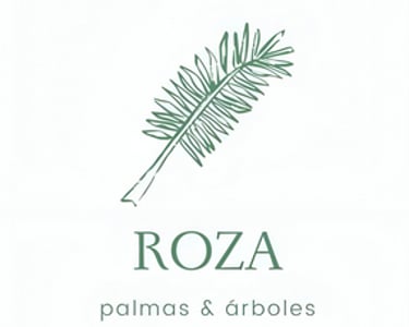 ROZA palmas & árboles logo