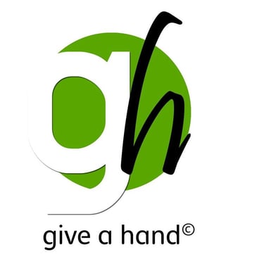 Give a hand organization logo