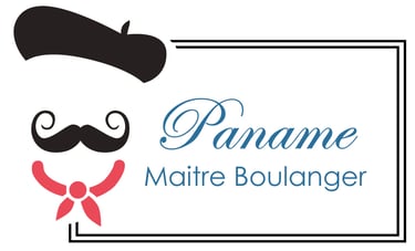 Paname authentique boulangerie pâtisserie française en chile logo