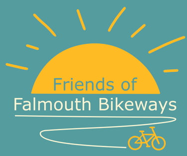 Friends of Falmouth Bikeways logo