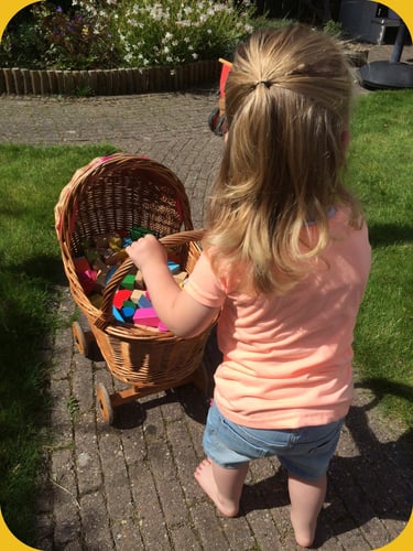 Spelen in de tuin