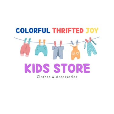 Colorful Thrifted Joy logo