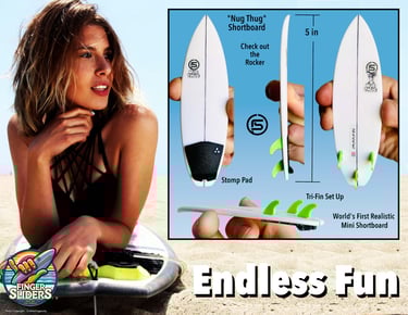 Finger Sliders Shortboards