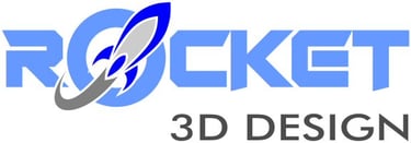 Rocket 3D logo