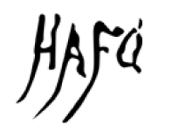 Haflidi dot art logo