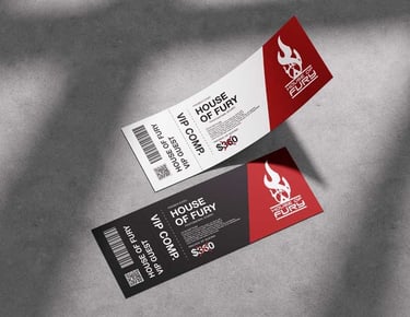 Brand and logo design for Native American owned fight promoter