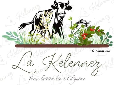 Ferme laitière biologique à Cléguérec « La Kelennez » -HENRY logo