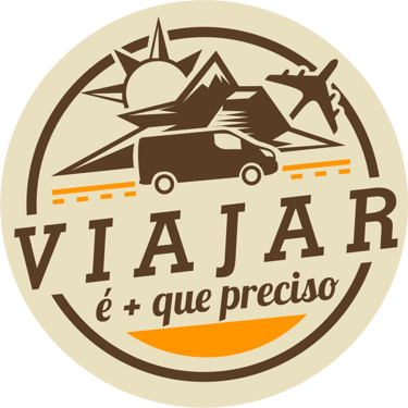 Viajar é mais que preciso! logo