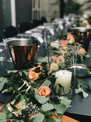 Vestuvių dekoras – 1