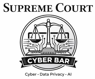 Cyber, Artificial Intelligence & Digital Privacy BAR Association logo