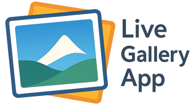 Live Gallery App logo