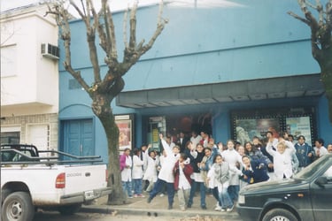 El Cine Mercedes se vistió de fiesta para recibir a los alumnos en nuestro proyecto, gracias !!