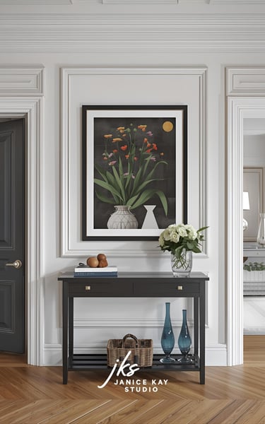 black and white contrast