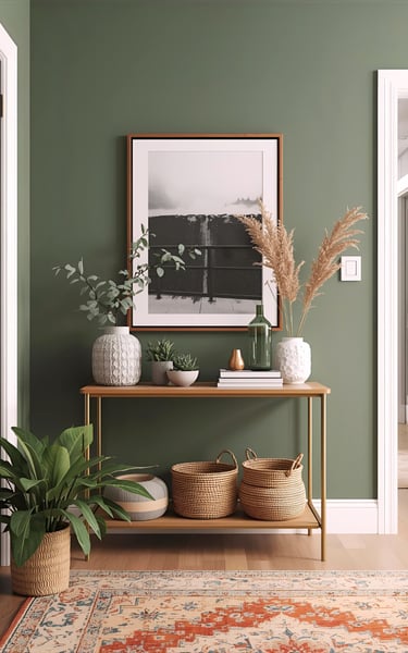 Dried Thyme Entryway