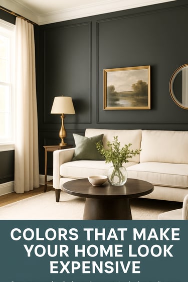 rich living room color