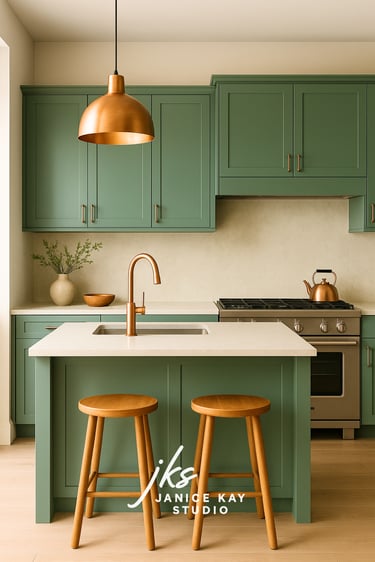Green Kitchen Cabinets Inspo
