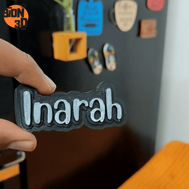 custom 3d printed fridge magnets