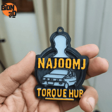 Custom 3d printed logo