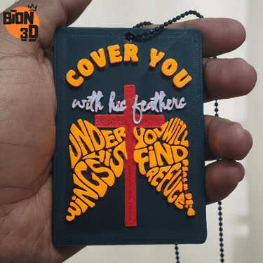 custom 3d printed bible verse