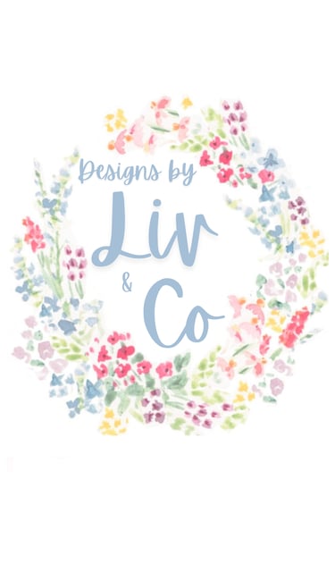 Designs by Liv and Co. logo