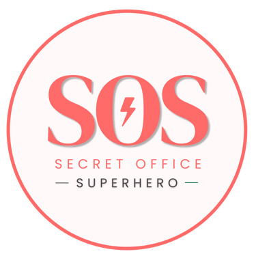 Secret Office Superhero logo