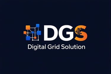 Digital Grid Solution, Digital Home-Based Business, logo