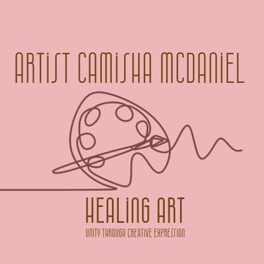 Artist Camisha McDaniel logo
