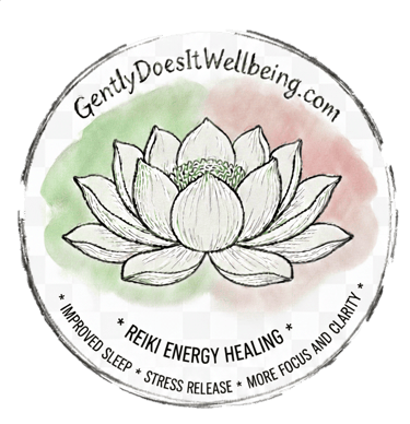Gently does it well being logo