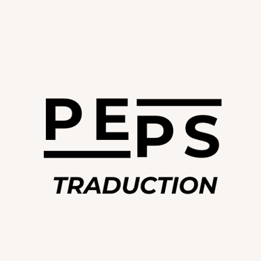 PEPS Traduction logo