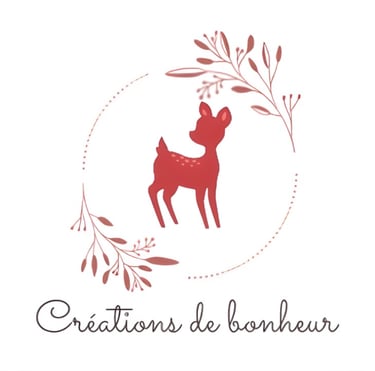 Créations de bonheur logo