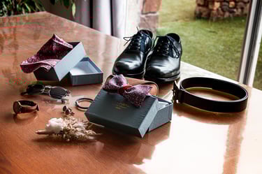 photo de mariage préparatif marié