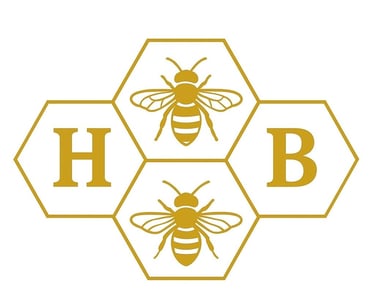 Hollow Brook Honey Bees logo