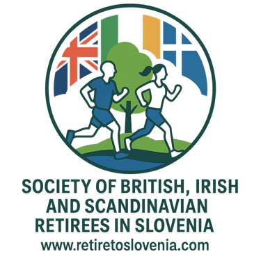 Society of british, irish and scandinavian retirees in Slovenia logo