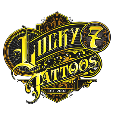 Lucky 7 Tattoos West Palm Beach logo