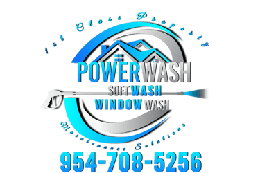 1st Class Pressure Cleaning logo