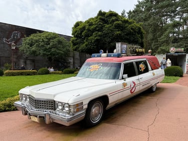 ghostbusters car heide park ride