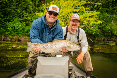 Brookings Angling, South Holston Angler Fly Fishing: Guide Trip, Matt Canter John Stunkard