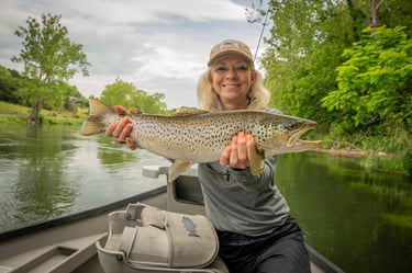 June 2026 Fly Fishing Report South Holston River Brown Trout