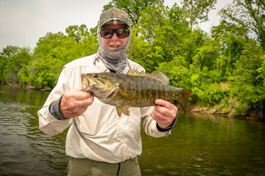 Top Water smallmouth June Fishing Report