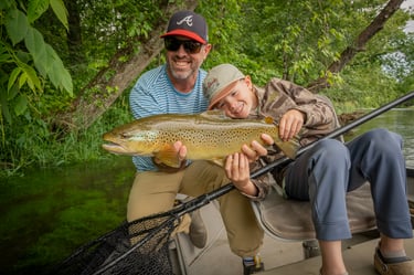 Fishing Trip ideas, South Holston River Guide Trip big brown trout