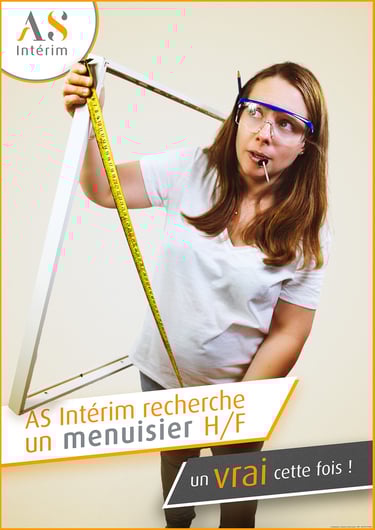 portrait photo as interim en pleine action
